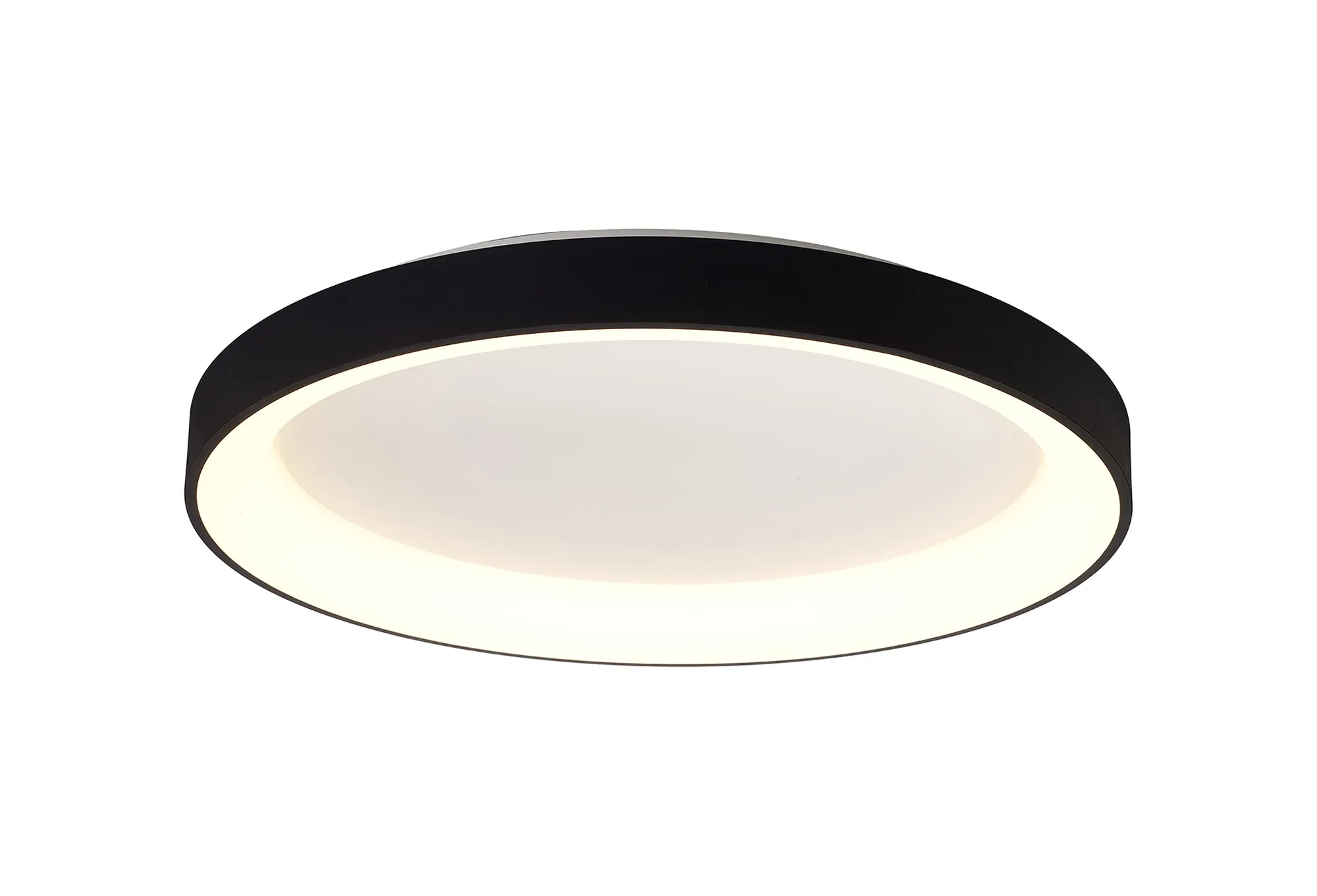 M8640  Niseko II Ring Ceiling 78cm 58W LED Black